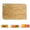 38x27x1.5cm تخته برش مربع بامبو آشپزخانه Camber Greener Chef with Groove